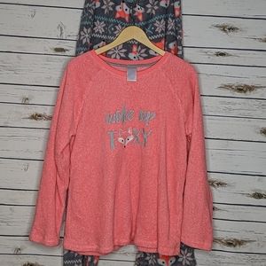 Secret Treasures pajama Set Pink Gray Extra large